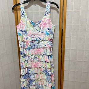 Lulu-B Multicolor Printed Mini Dress
